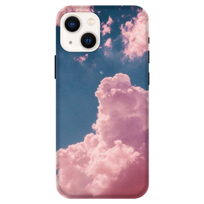 Pink And Blue Sky - Hard Cases For Apple iPhone Models