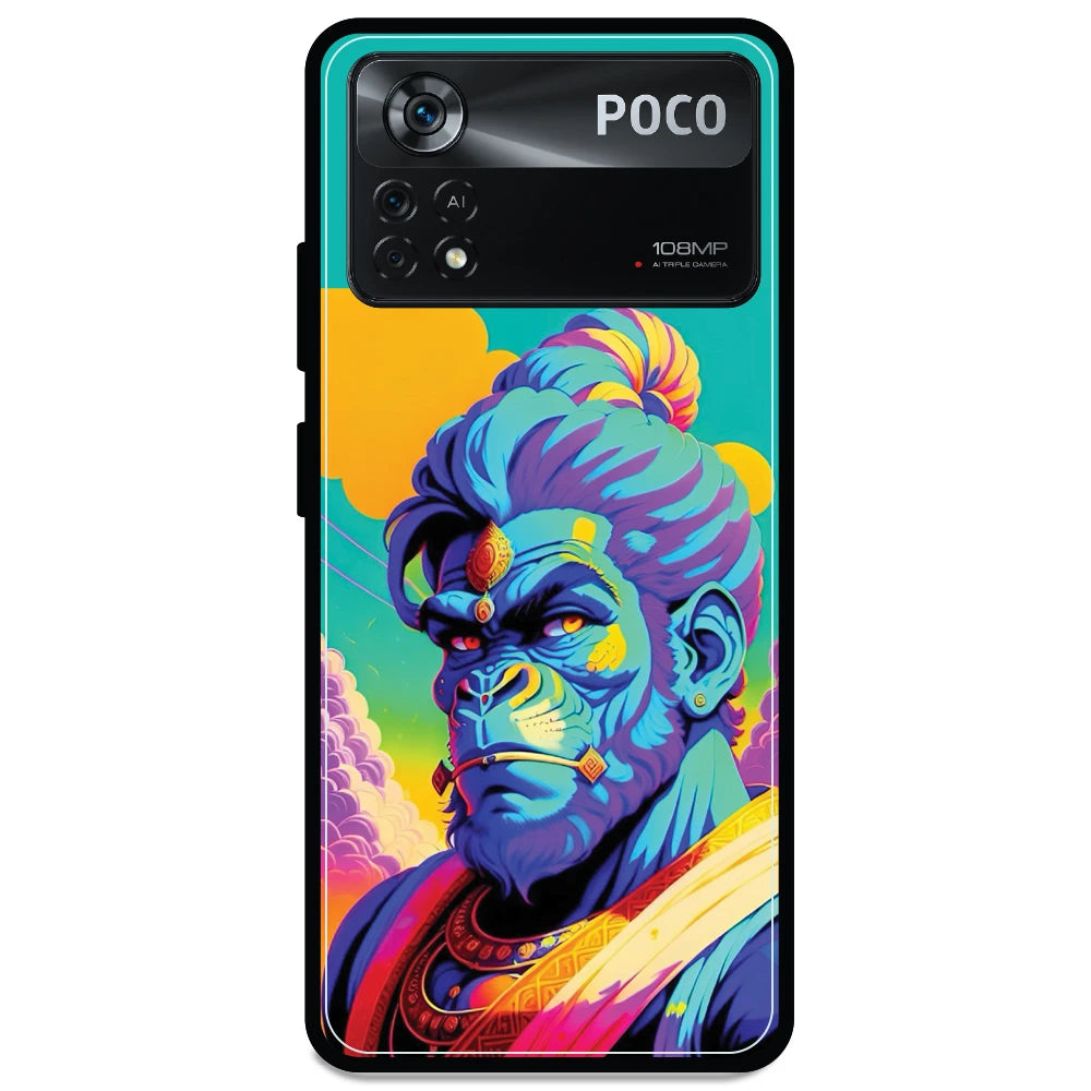Lord Hanuman - Armor Case For Poco Models Poco X4 Pro 5G