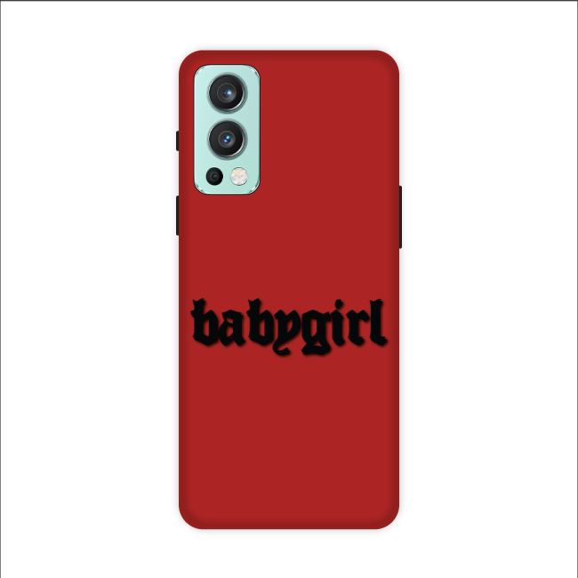 Babygirl -4D Acrylic Case For OnePlus Models