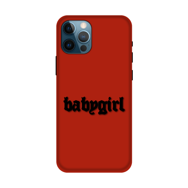Babygirl - 4D Acrylic Case For Apple iPhone Models