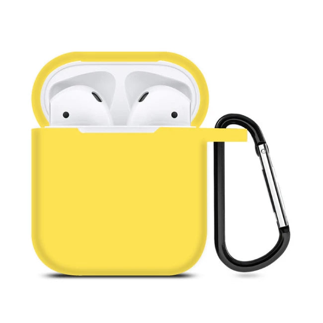 Yellow Liquid Silicon - AirPods Cases