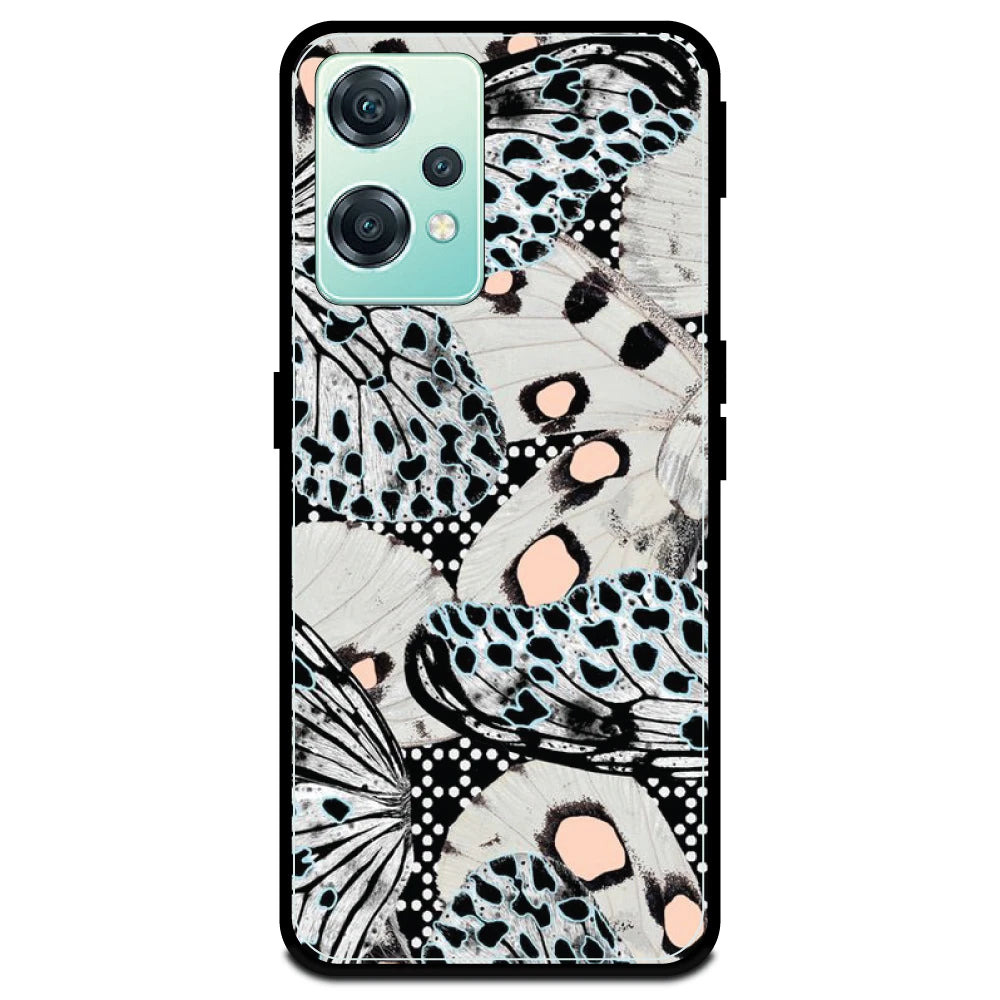 White Butterflies Armor Case OnePlus Nord CE 2 Lite