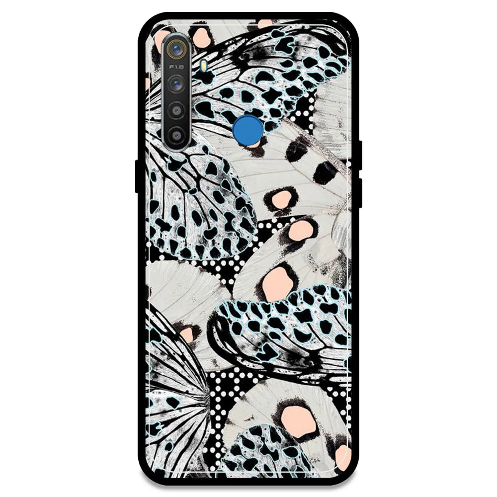 White Butterflies - Armor Case For Realme Models Realme 5