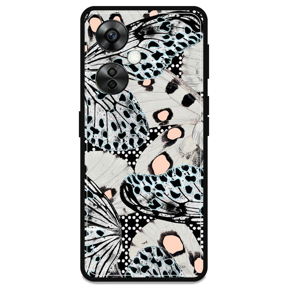 White Butterflies - Armor Case For OnePlus Models OnePlus Nord CE 3 lite