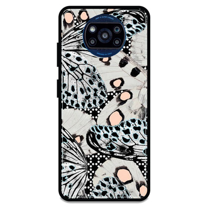 White Butterflies - Armor Case For Poco Models Poco X3 Pro