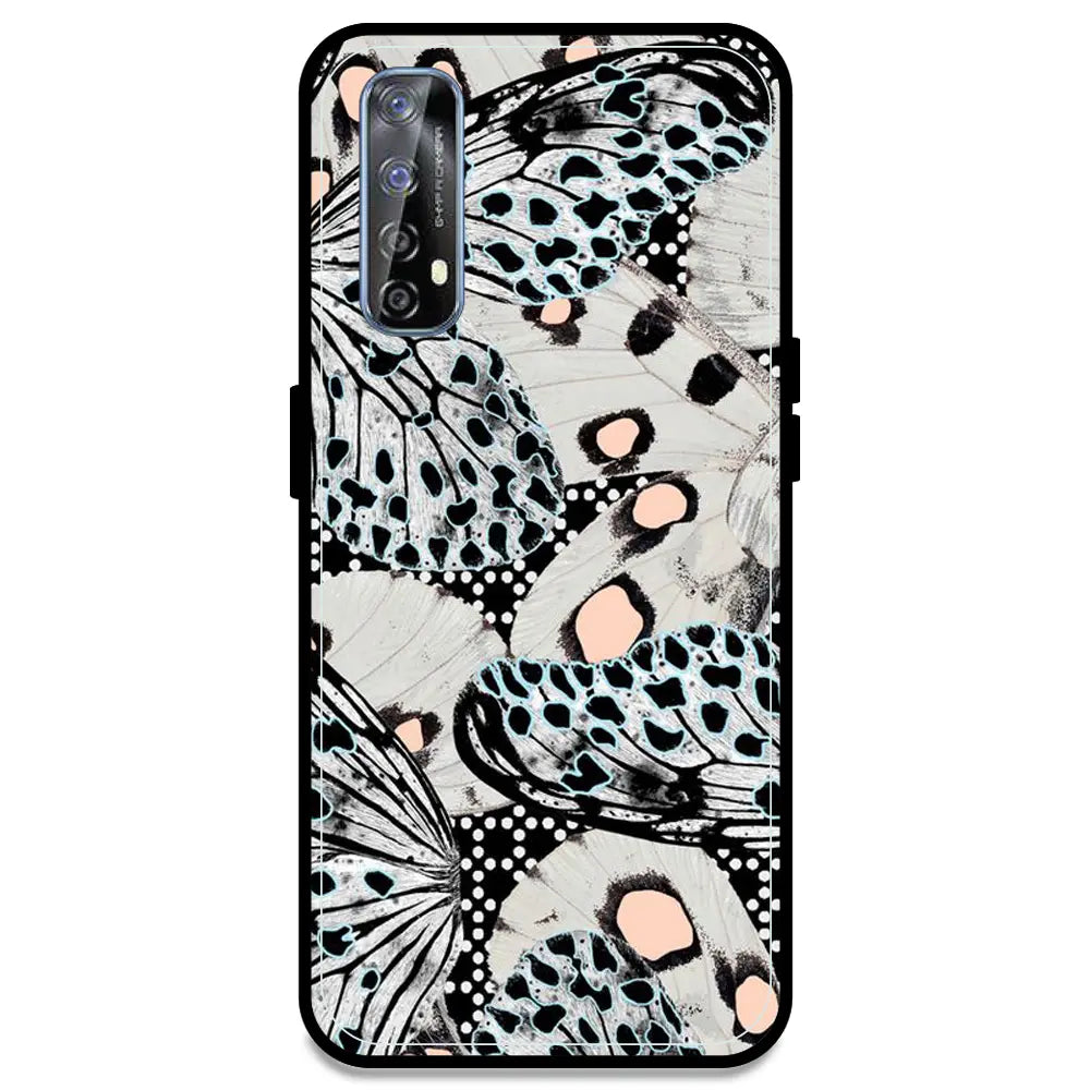 White Butterflies - Armor Case For Realme Models Realme 7