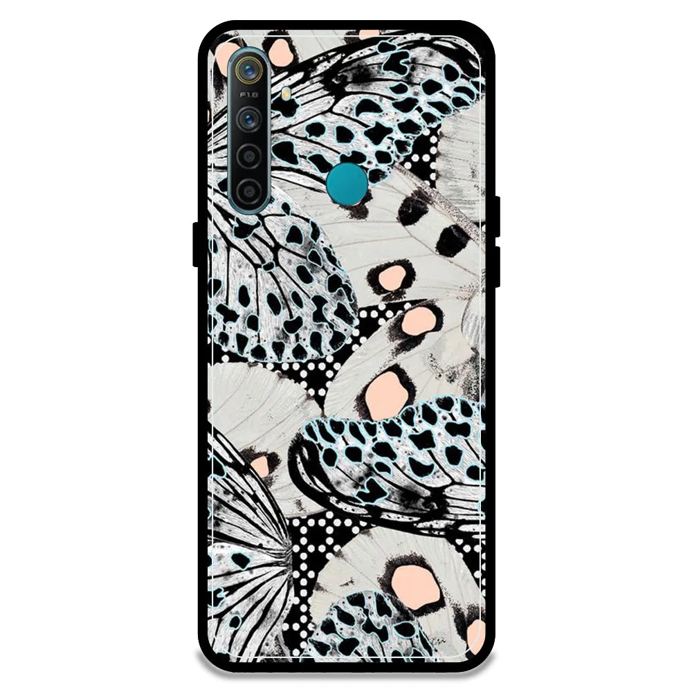 White Butterflies - Armor Case For Realme Models Realme 5i