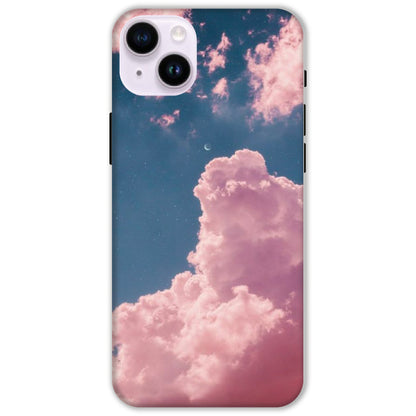 Pink And Blue Sky - Hard Cases For Apple iPhone Models