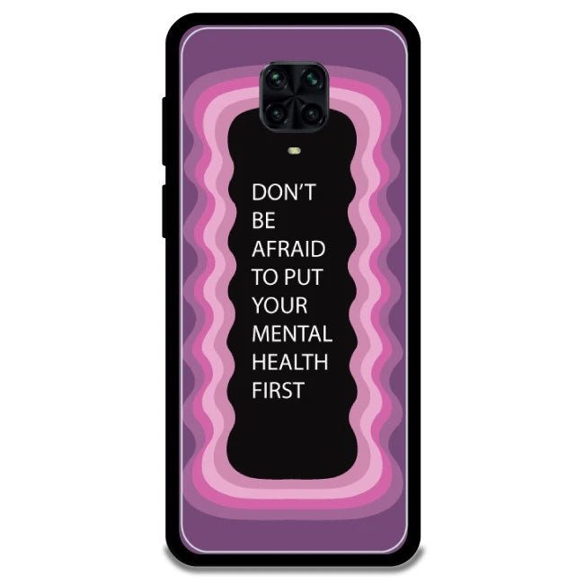 'Don't be Afraid To Put Your Mental Health First' - Armor Case For Poco Models Poco M2 Pro