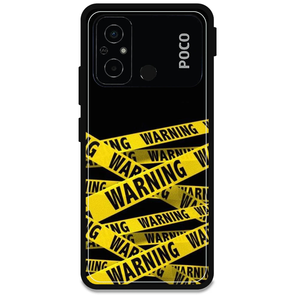 Warning - Armor Case For Poco Models Poco C55