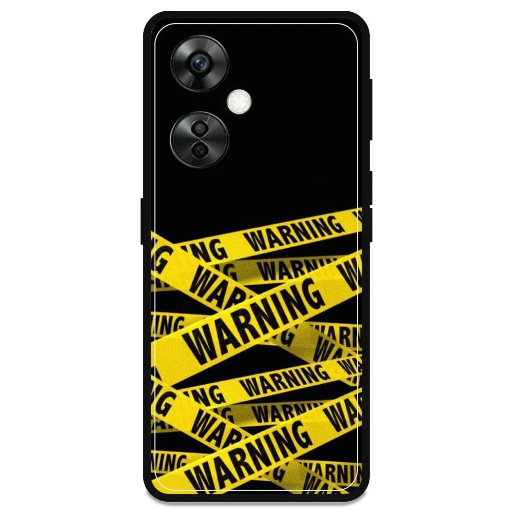 Warning - Armor Case For OnePlus Models OnePlus Nord CE 3 lite