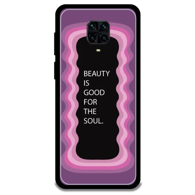 'Beauty Is Good For The Soul' - Armor Case For Poco Models Poco M2 Pro