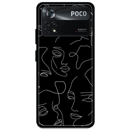Two Faced - Armor Case For Poco Models Poco X4 Pro 5G