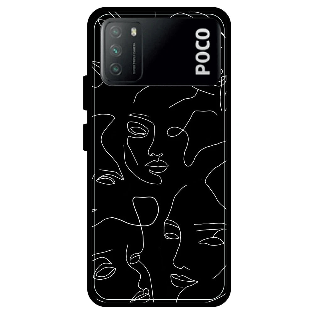 Two Faced - Armor Case For Poco Models Poco M3