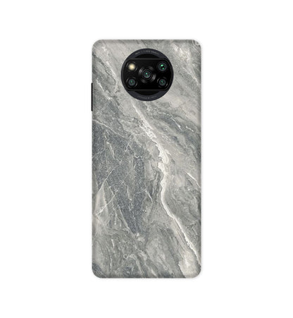 Graphite Grey Marble- Hard Cases For Poco Models