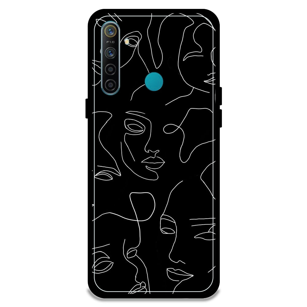 Two Faced - Armor Case For Realme Models Realme 5i