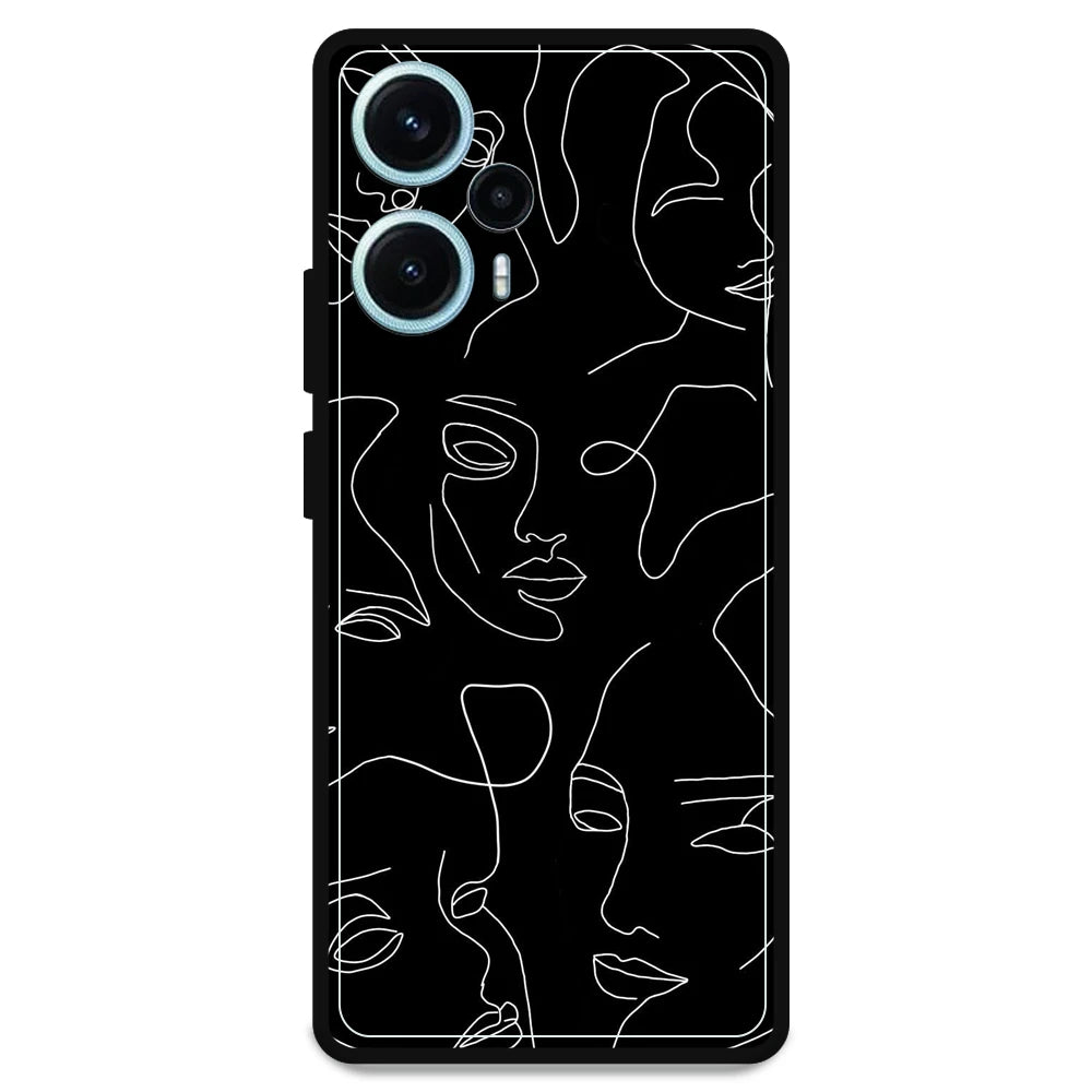 Two Faced - Armor Case For Poco Models Poco F5 5G