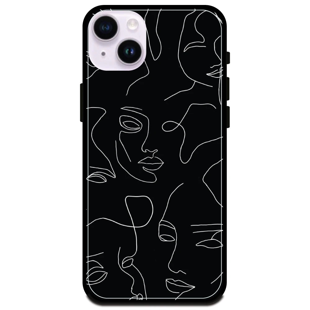 Two Faced - Armor Case For Apple iPhone Models Iphone 14 Plus