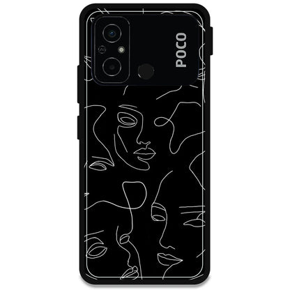 Two Faced - Armor Case For Poco Models Poco C55