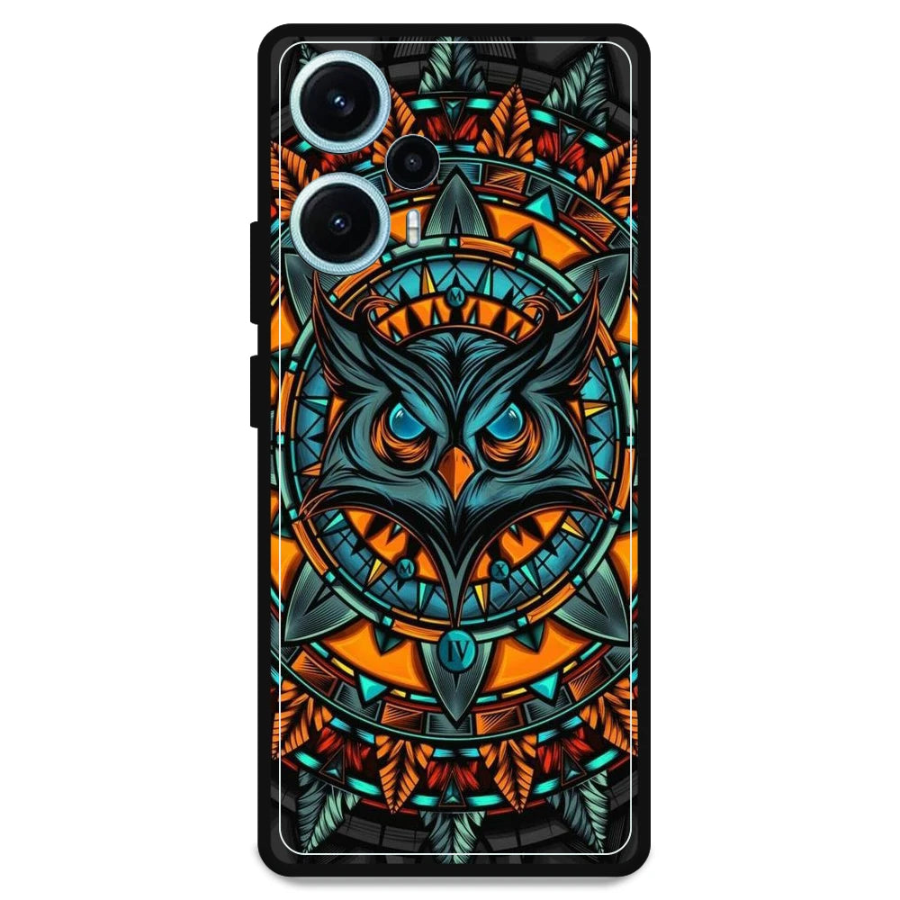 Owl Art - Armor Case For Poco Models Poco F5 5G