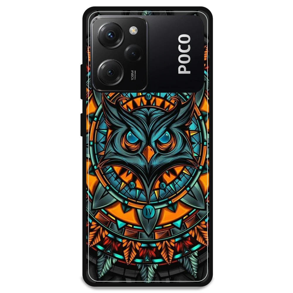 Owl Art - Armor Case For Poco Models Poco X5 Pro 5G
