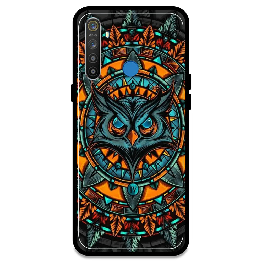 Owl Art - Armor Case For Realme Models Realme 5S