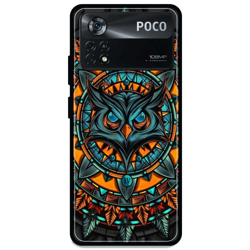 Owl Art - Armor Case For Poco Models Poco X4 Pro 5G