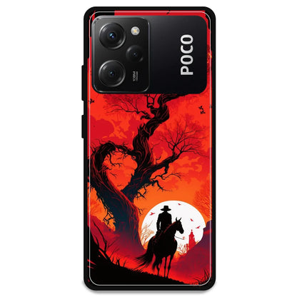 Cowboy & The Sunset - Armor Case For Poco Models Poco X5 Pro 5G