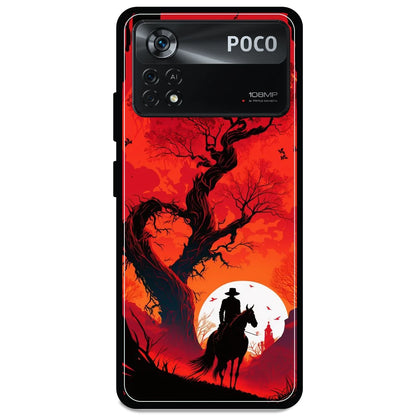 Cowboy & The Sunset - Armor Case For Poco Models Poco X4 Pro 5G