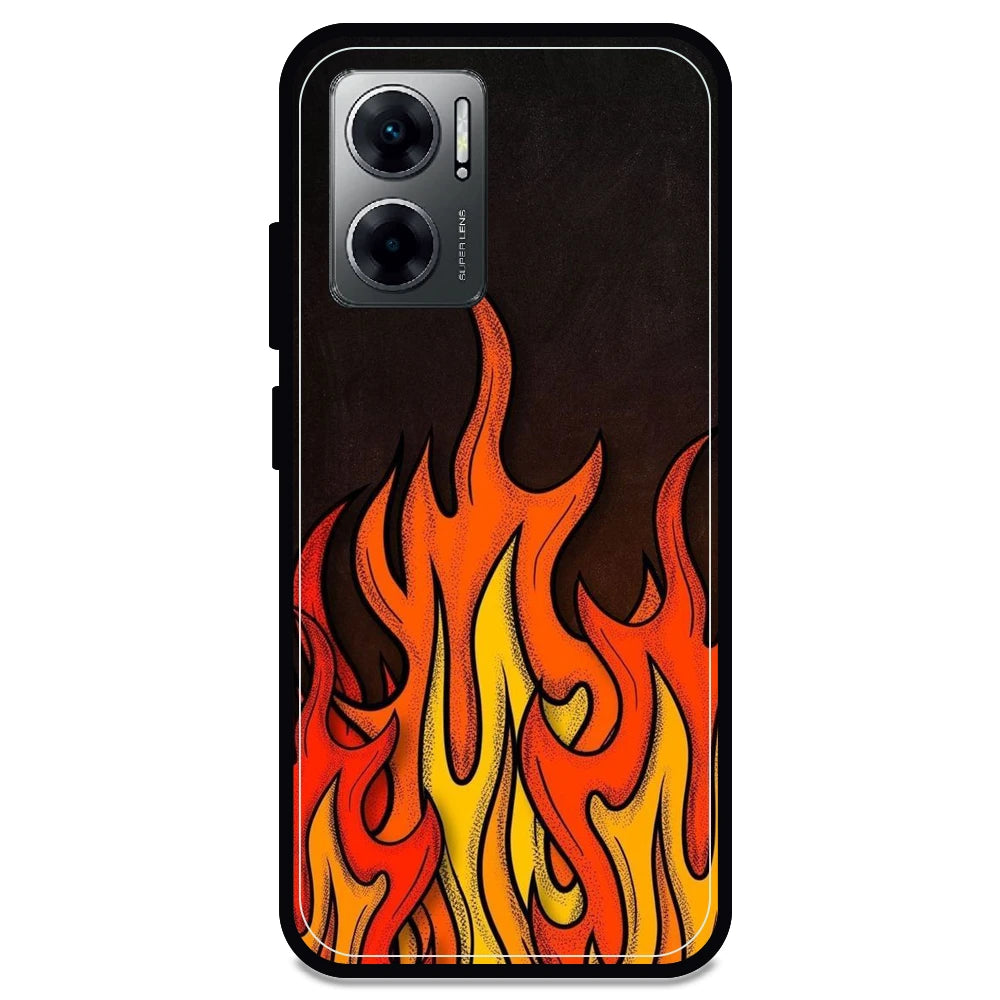 Flames - Armor Case For Redmi Models 11 Prime 5g