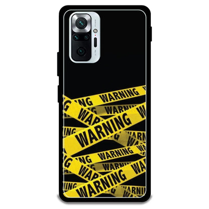 Warning - Armor Case For Redmi Models 10 Pro Max