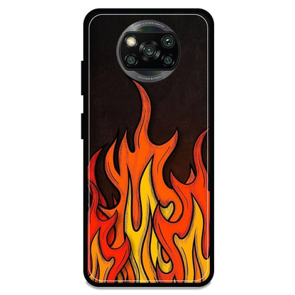 Flames - Armor Case For Poco Models Poco X3