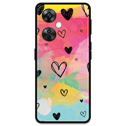 Hearts - Armor Case For OnePlus Models OnePlus Nord CE 3 lite