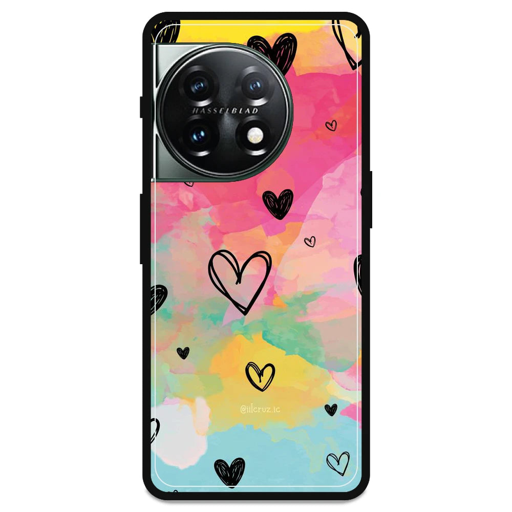 Hearts - Armor Case For OnePlus Models OnePlus 11