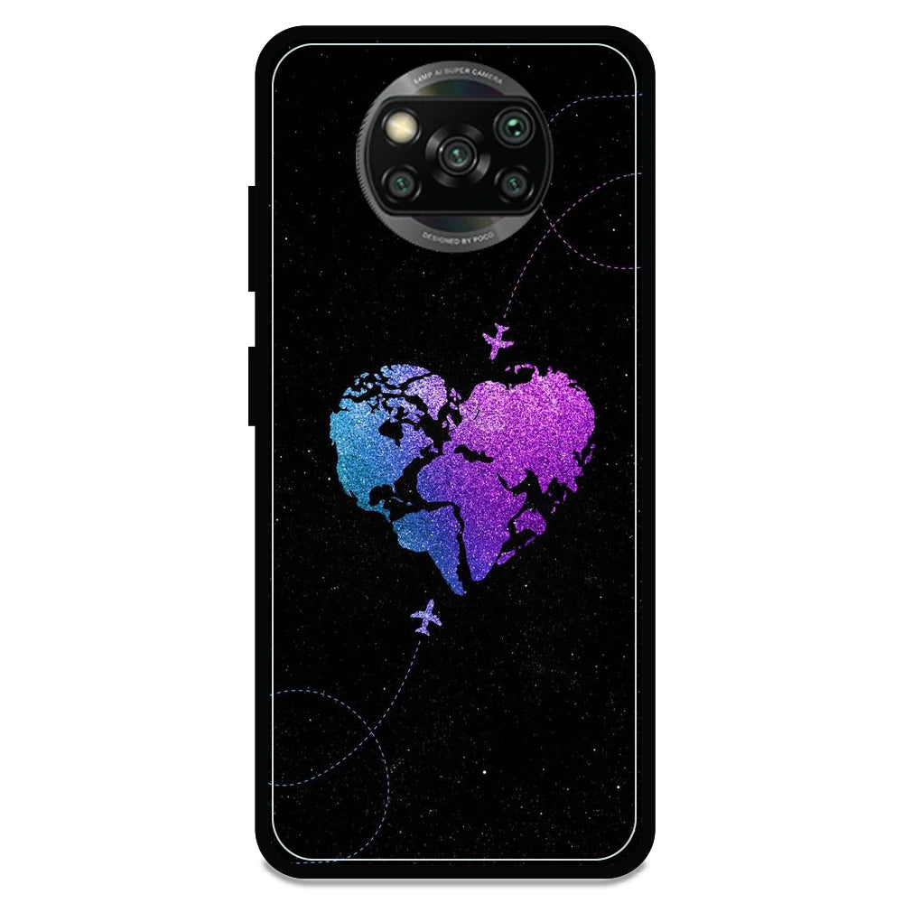 Travel Heart - Armor Case For Poco Models Poco X3