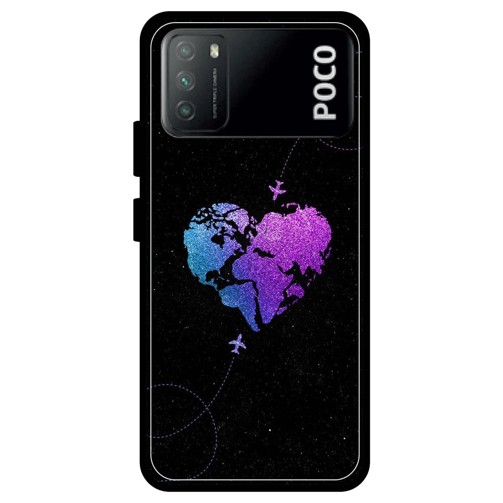 Travel Heart - Armor Case For Poco Models Poco M3