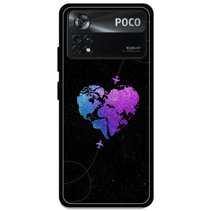 Travel Heart - Armor Case For Poco Models Poco X4 Pro 5G