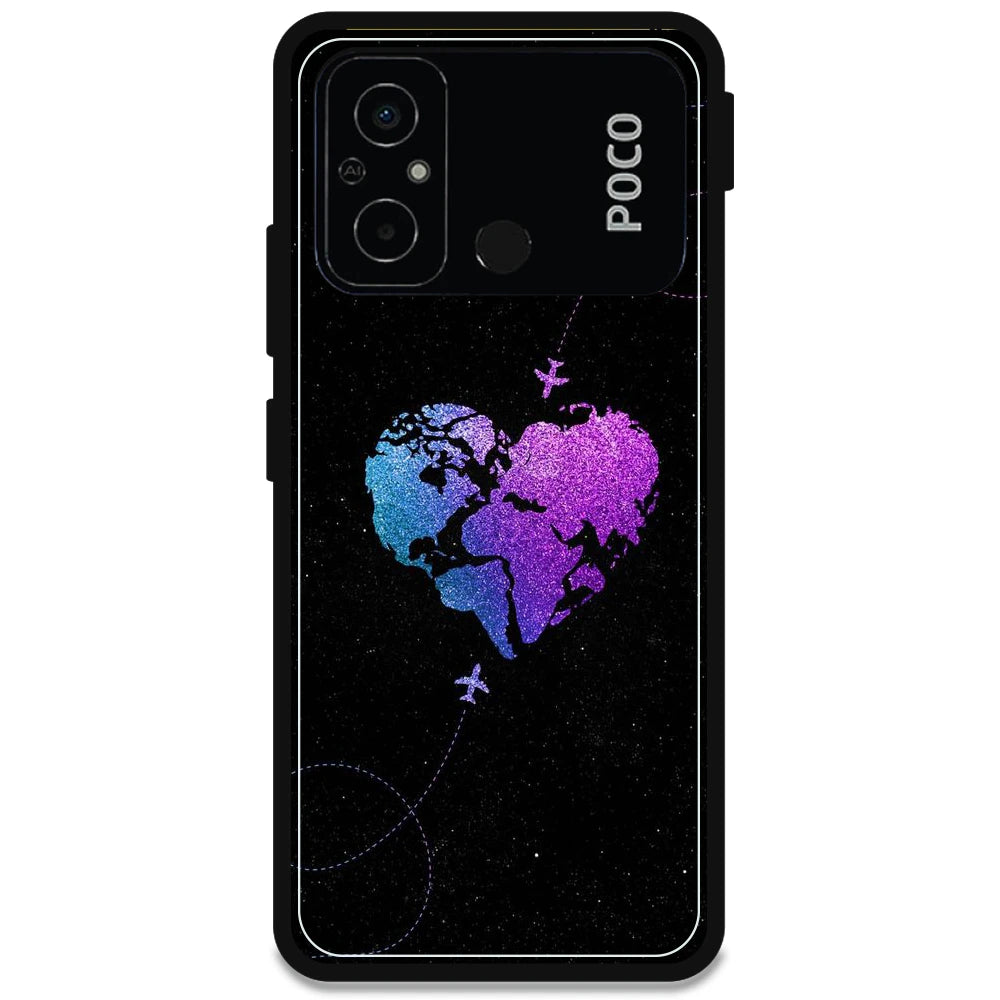 Travel Heart - Armor Case For Poco Models Poco C55