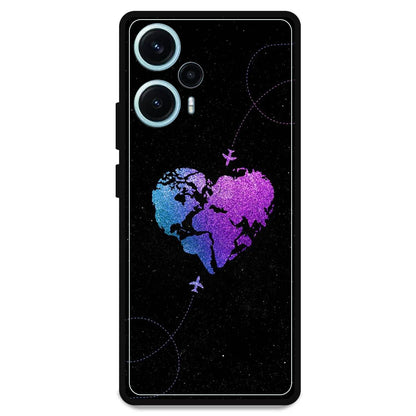 Travel Heart - Armor Case For Poco Models Poco F5 5G