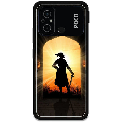 Shivaji Maharaj - Armor Case For Poco Models Poco C55