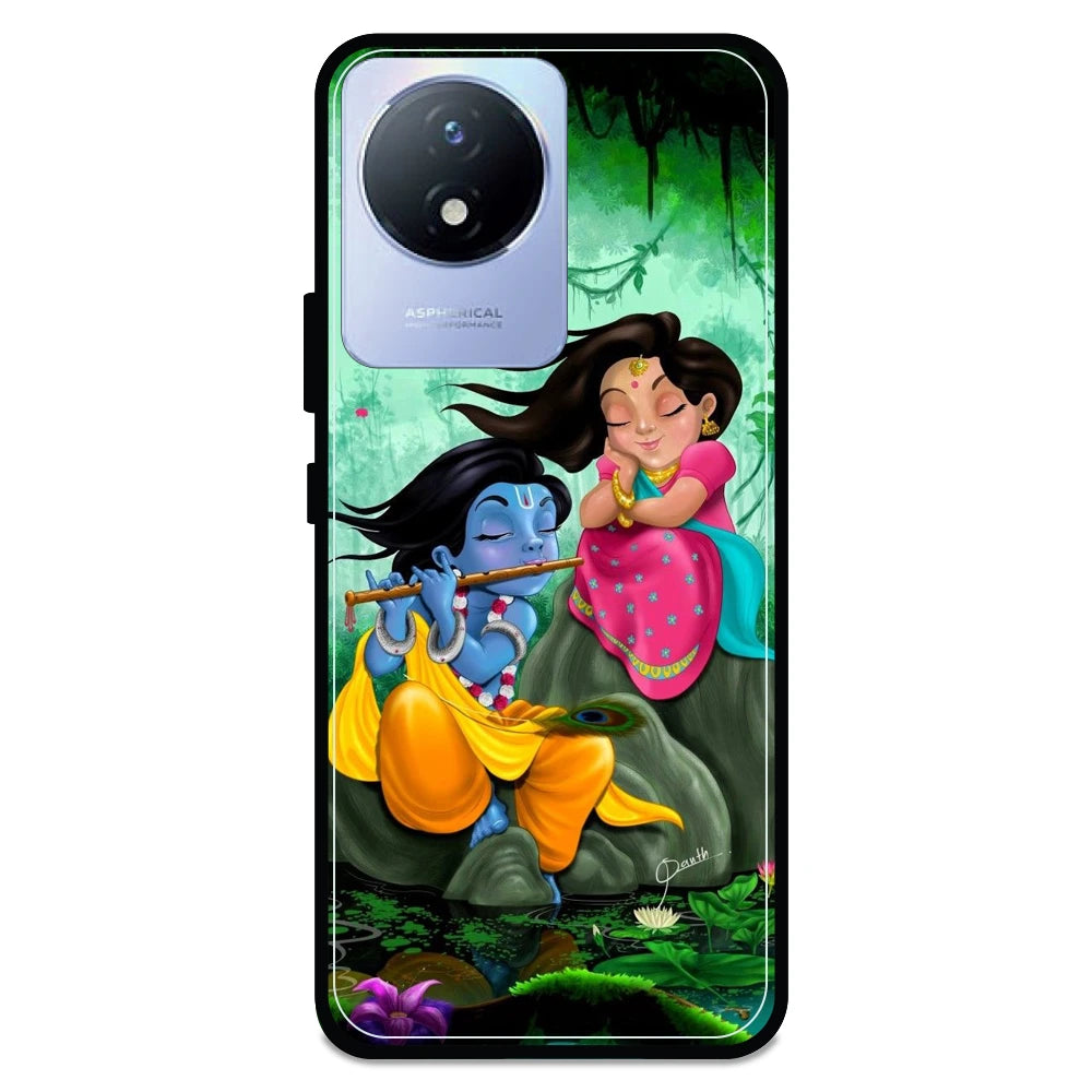 Radha Krishna - Armor Case For Vivo Models Vivo Y02