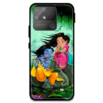 Radha Krishna - Armor Case For Realme Models Realme Narzo 50A