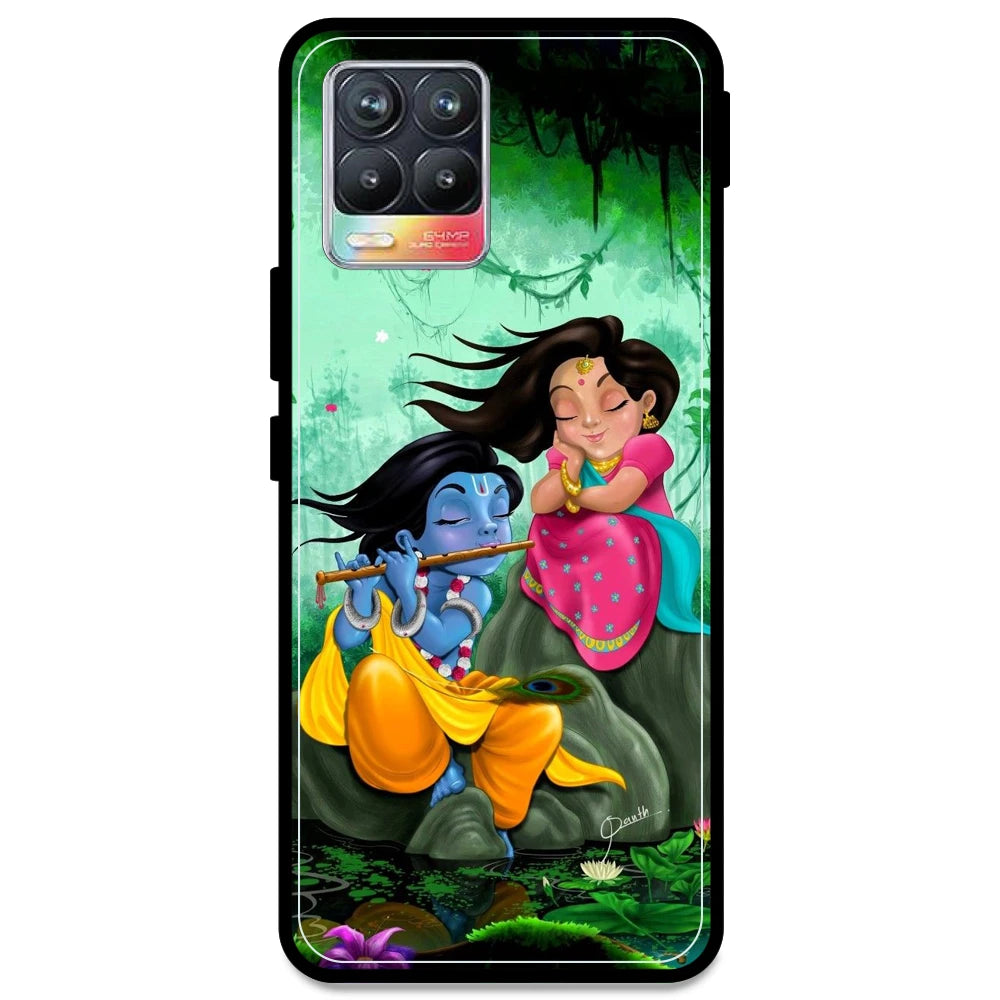 Radha Krishna - Armor Case For Realme Models Realme 8 4G