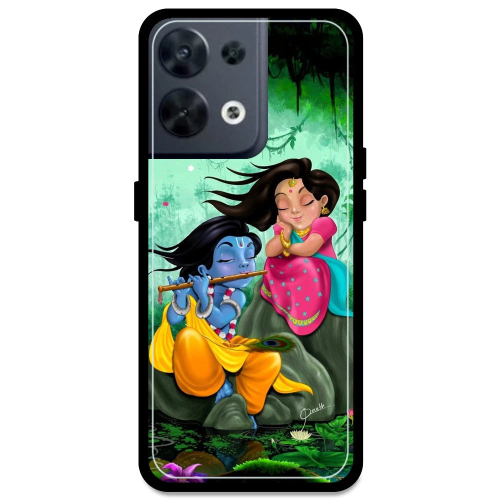 Radha Krishna - Armor Case For Oppo Models Oppo Reno 8 5G