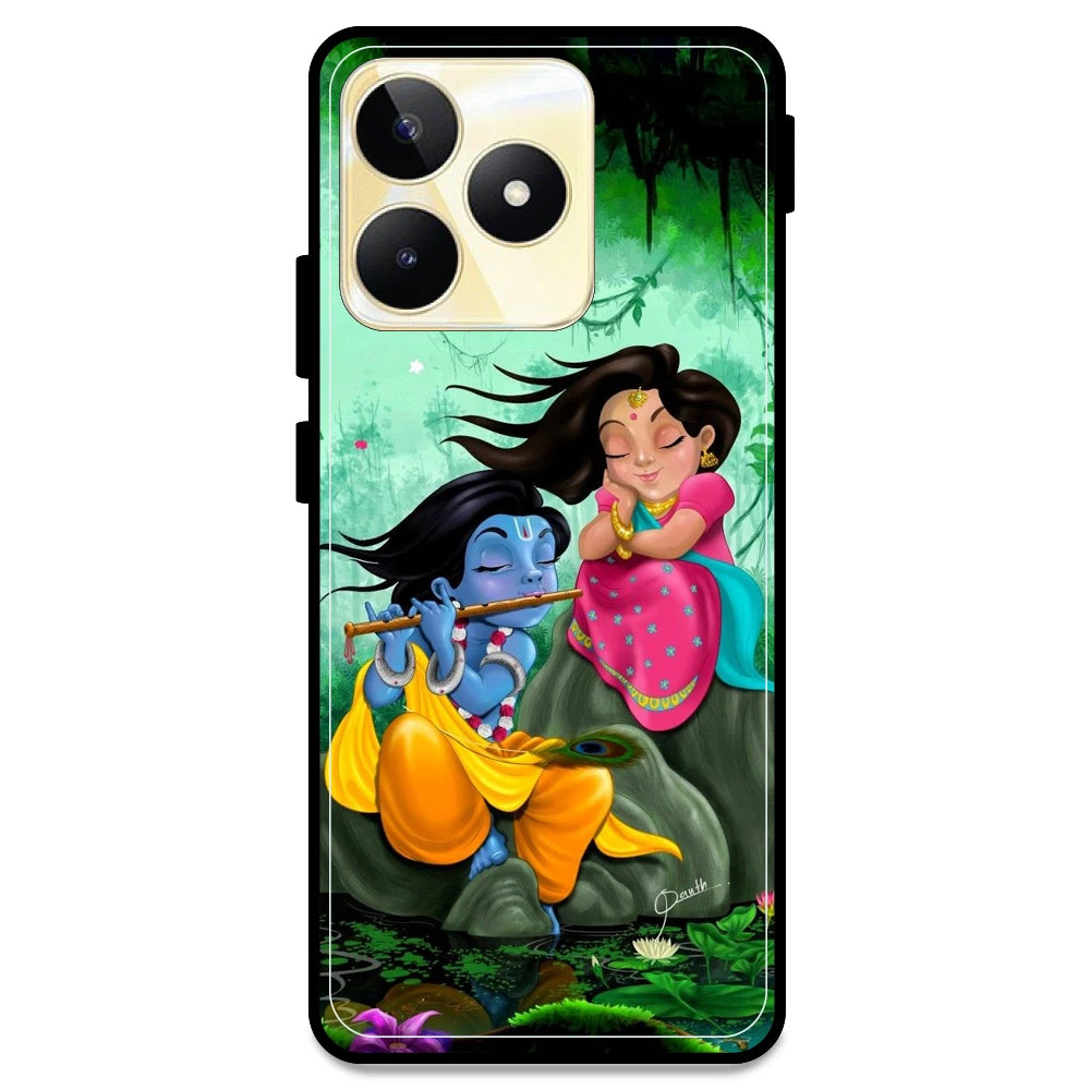 Radha Krishna - Armor Case For Realme Models Realme Narzo N53