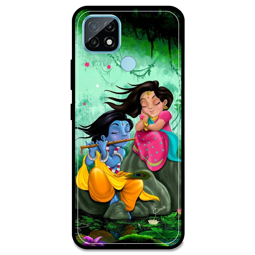 Radha Krishna - Armor Case For Realme Models Realme C21 (2021)