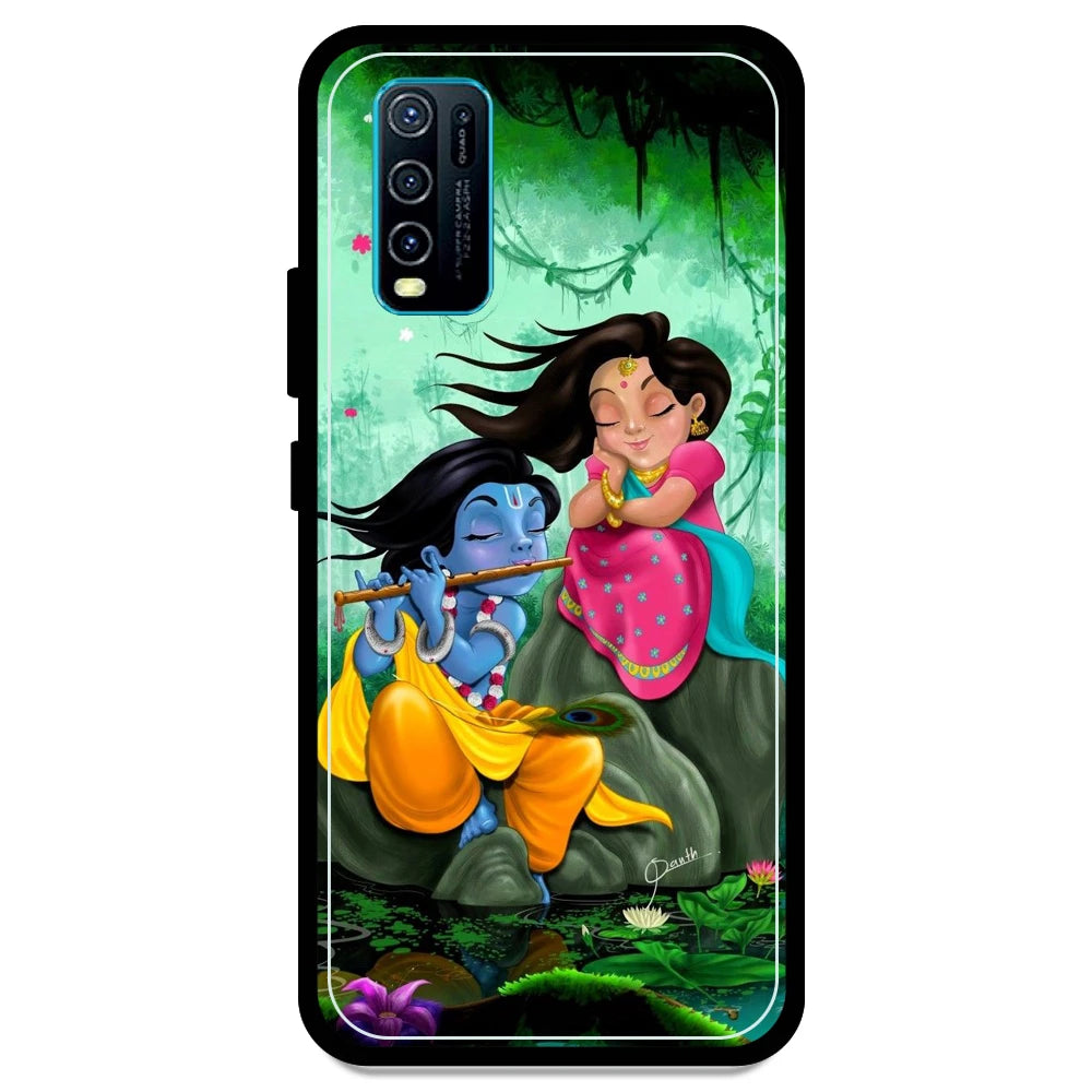 Radha Krishna - Armor Case For Vivo Models Vivo Y30