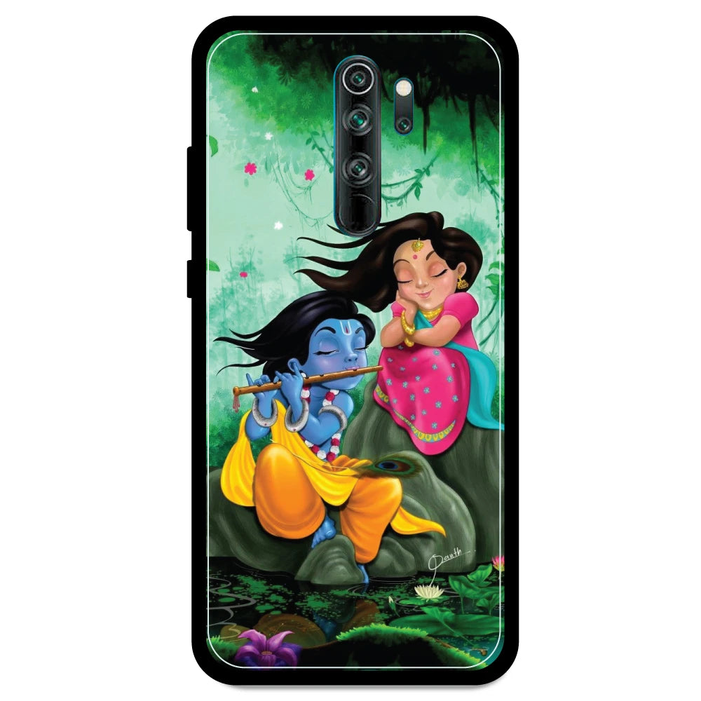 Radha Krishna - Armor Case For Redmi Models 8 Pro