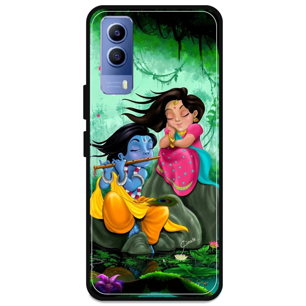 Radha Krishna - Armor Case For Vivo Models Vivo T1X