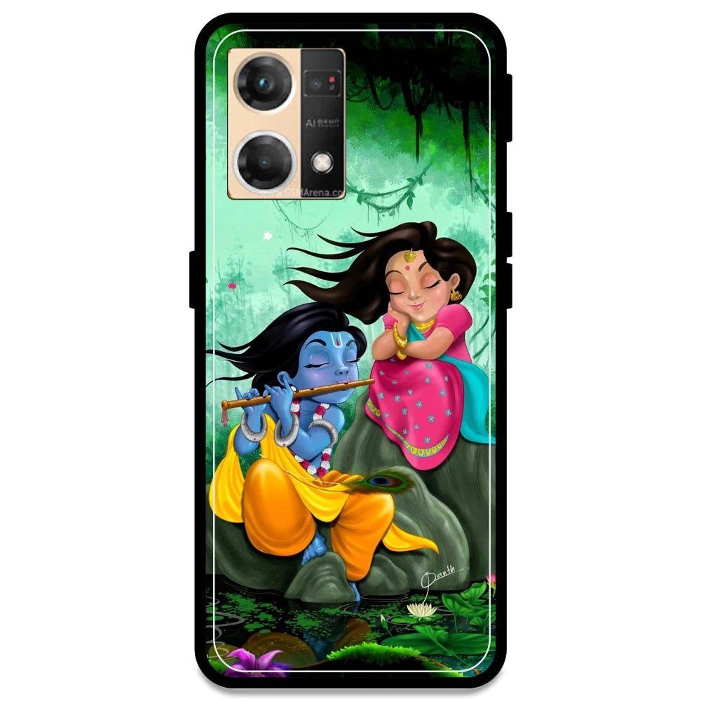 Radha Krishna - Armor Case For Oppo Models Oppo F21 Pro 4G